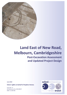 Land East of New Road, Melbourn, Cambridgeshire V1