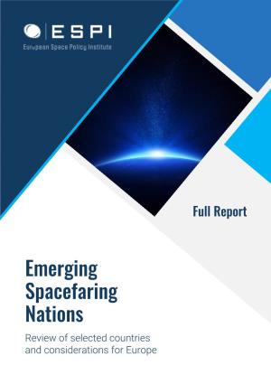 Emerging Spacefaring Nations Review of Selected Countries and Considerations for Europe