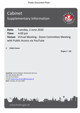 Public Forum Statements and Questions PDF 1 MB