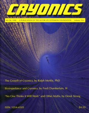 Cryonics Magazine, Q4 1998