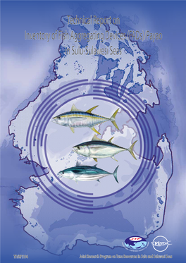 Technical Report on Inventory of Fish Aggregating Devices Fads Payao