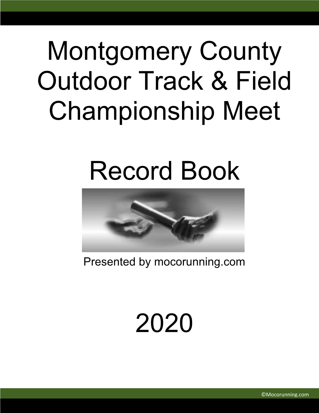 Montgomery County Outdoor Track & Field Championship Meet Record
