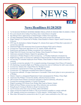 News Headlines 01/28/2020