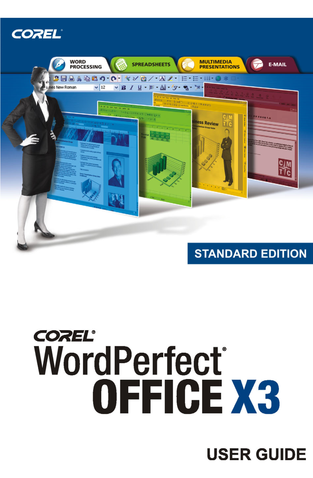 Wordperfect Office X3 User Guide Presentations Graphics Presentations Graphics Lets You Create Drawings, Edit and Create Bitmaps, and Convert Vector Images to Bitmaps