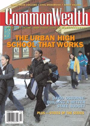 Commonwealth Magazine a Project of the Economic Prosperity Initiative DONAHUE INSTITUTE