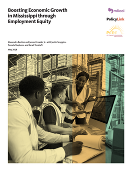 Boosting Economic Growth in Mississippi Through Employment Equity