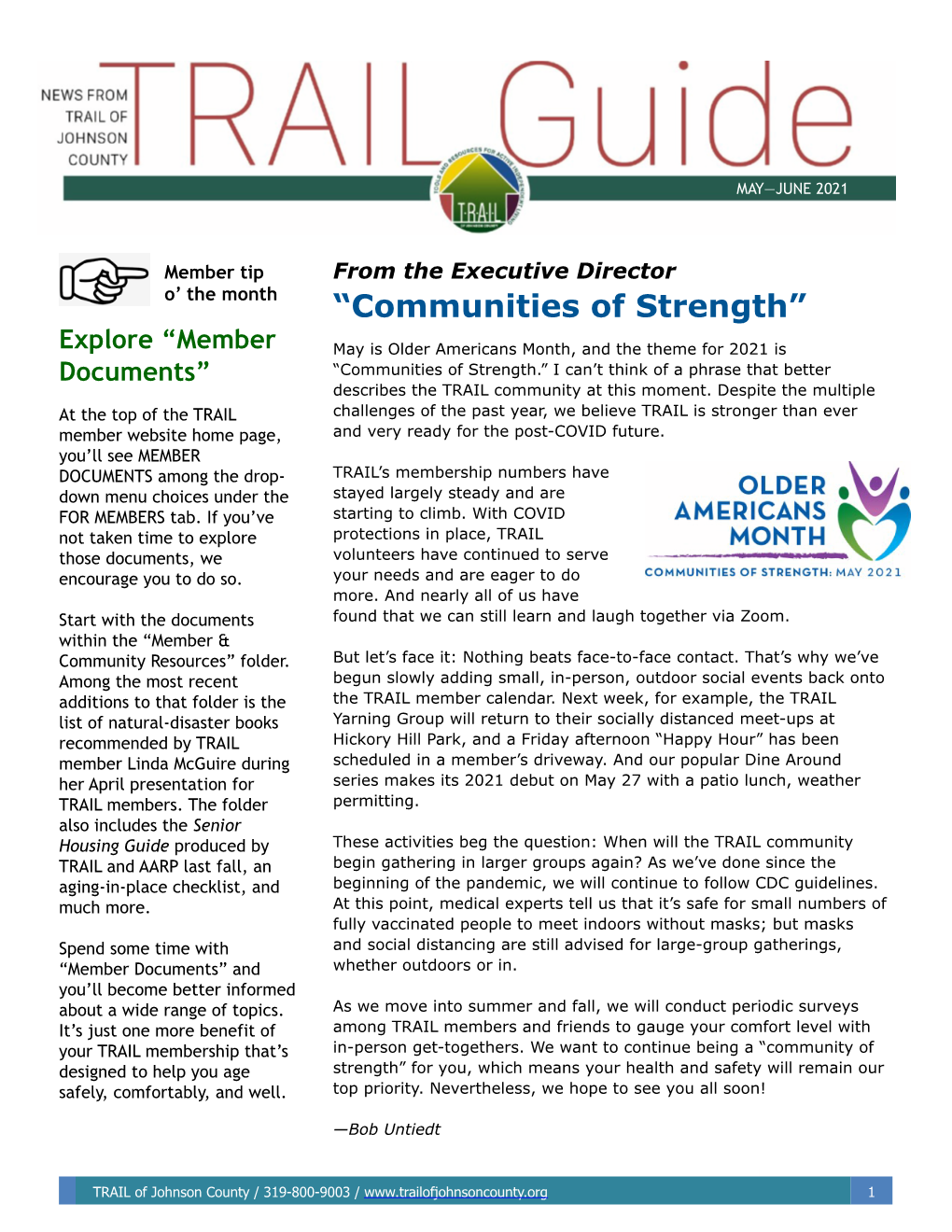 TRAIL Newsletter May-June 2021 Draft 3