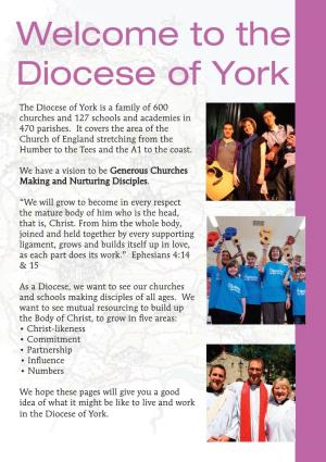 Welcome to the Diocese of York