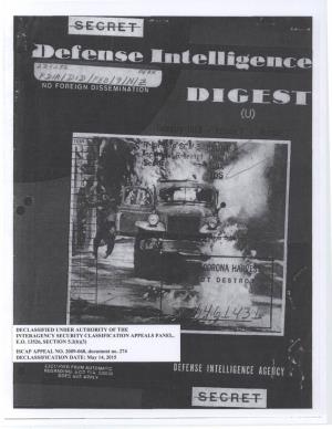 Defense Intelligence Digest