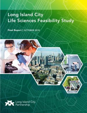 Long Island City Life Sciences Feasibility Study