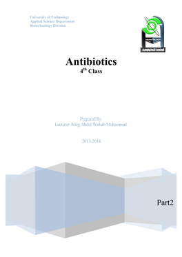 Β-Lactam Antibiotics