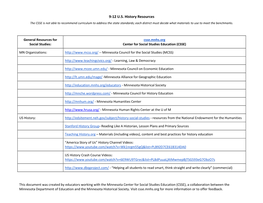 9-12 U.S. History Resources