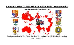 Historical Atlas of the British Empire and Commonwealth