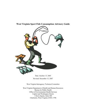 West Virginia Sport Fish Consumption Advisory Guide