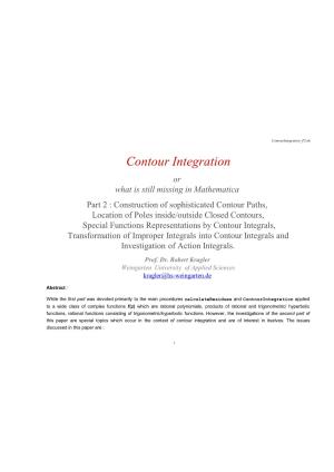 Contour Integration