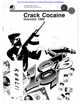 Crack Cocai Ne Overview 1989 ,"!:"