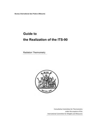 Guide to the Realization of the ITS-90: Radiationthermometry