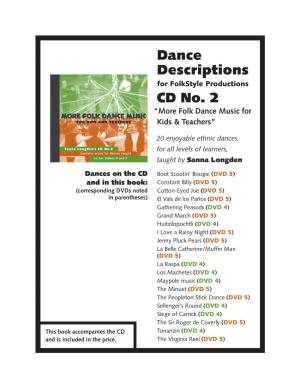 CD 2 Dance Description