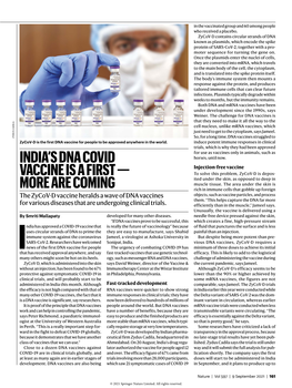 India's Dna Covid Vaccine Is a First — More Are Coming