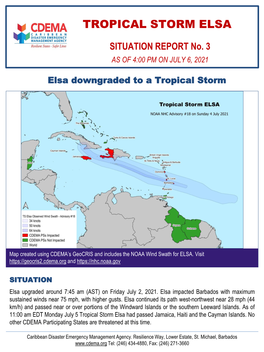 Tropical Storm Elsa