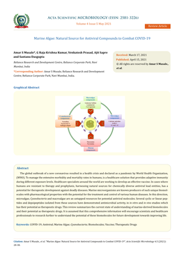 Natural Source for Antiviral Compounds to Combat COVID-19