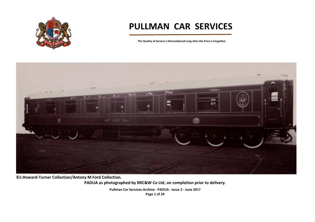 Pullman Car Services