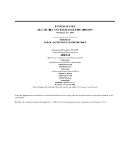 SEC Filing English PDF Form SD 2015