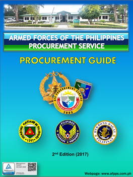 AFPPS Procurement Guide