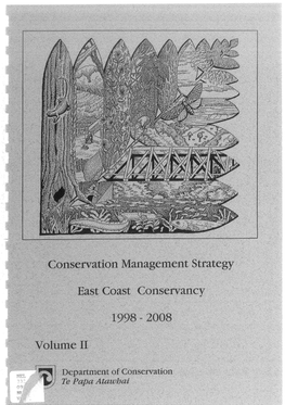 East Coast Conservation Management Strategy