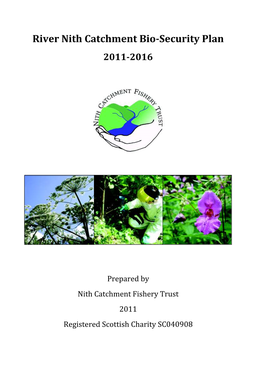 Nith Catchment Biosecurity Plan