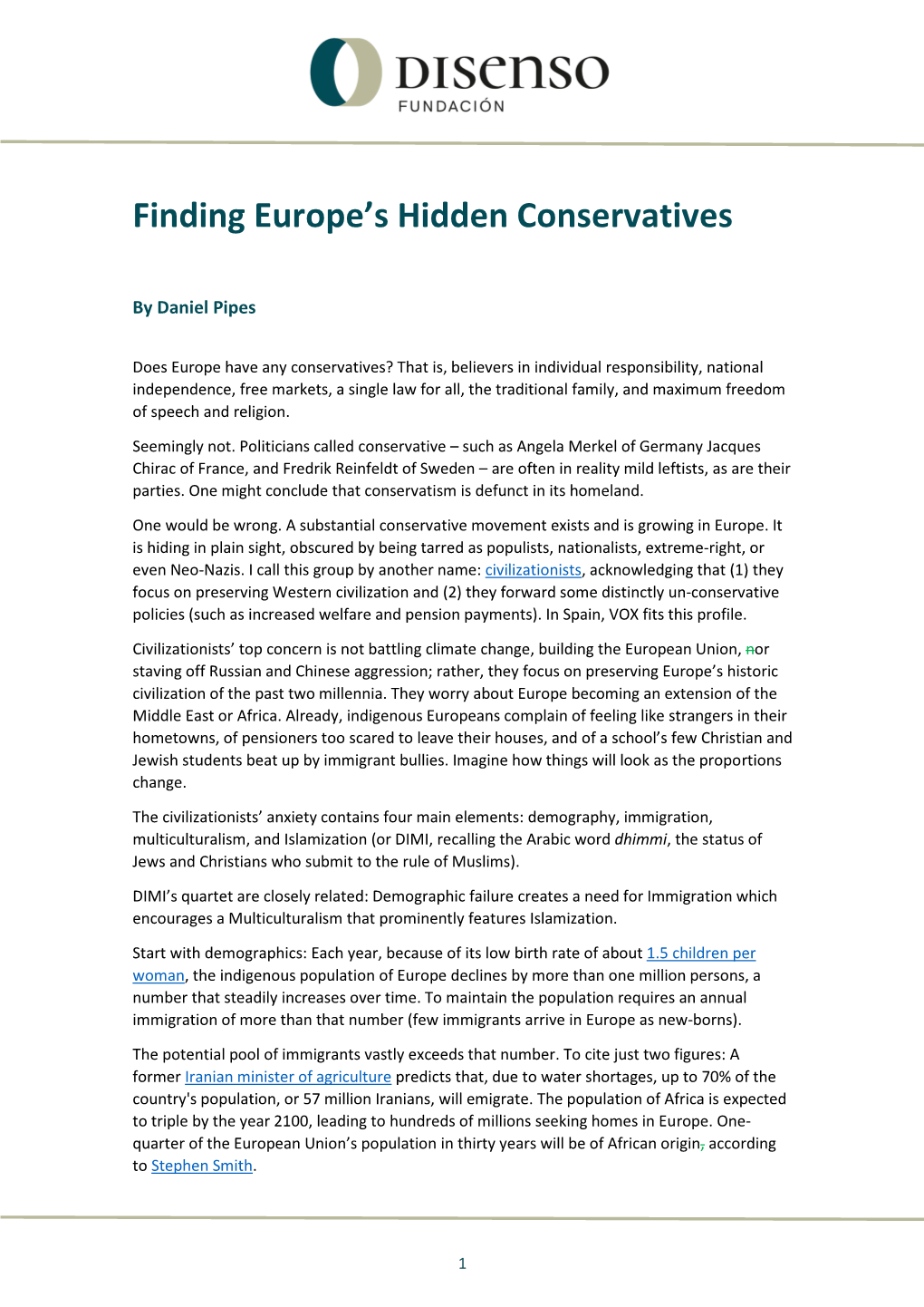 Finding Europe's Hidden Conservatives