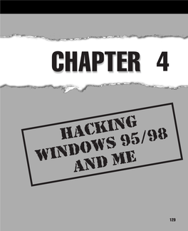 Hacking Windows95/98 Andme