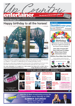 Happy Birthday to All the Horses! See Inside