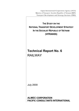 Technical Report No. 6 RAILWAY