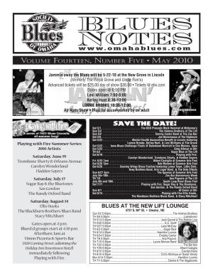 Blues Notes May 2010