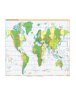 Standard Time Zones of the World Map (PDF)