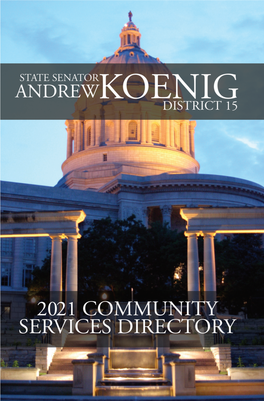 Community Services Directory Has Been Created for the Citizens of Our Community