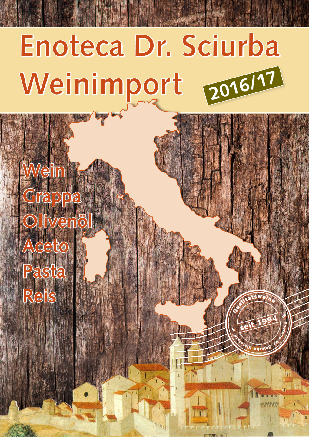 Enoteca Dr. Sciurba Weinimport 2016/17