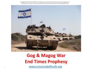 Gog & Magog War End Times Prophesy