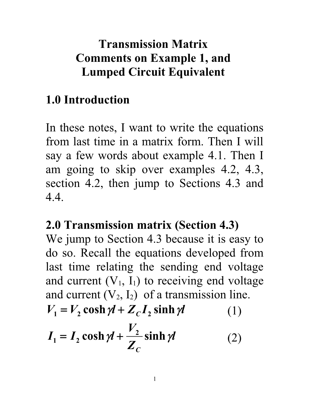 Notes 10: Conductor Sizing & an Example s1