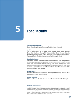 5 Food Security