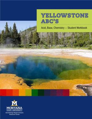 Yellowstone ABC's