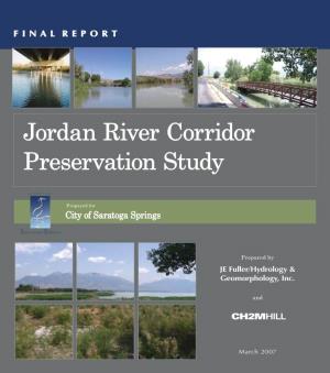 Jordan River Corridor Preservation Study