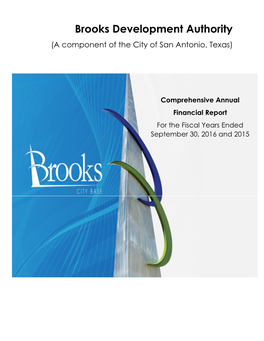 Brooks Development Authority (A Component of the City of San Antonio, Texas)