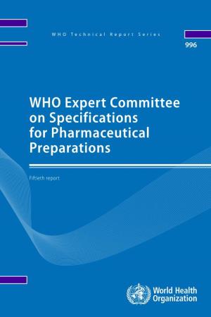 WHO Expert Committee on Specifications for Pharmaceutical