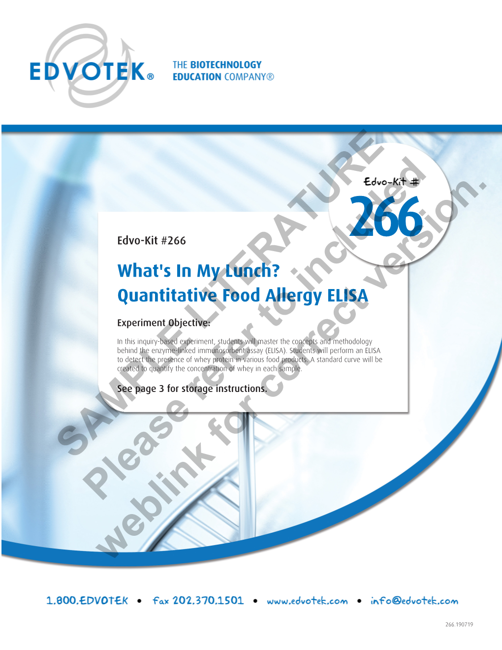 Quantitative Food Allergy ELISA