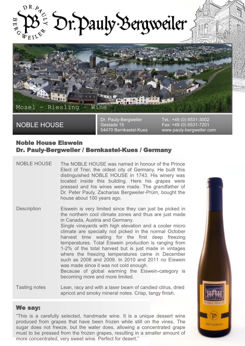 Mosel - Riesling – Wine