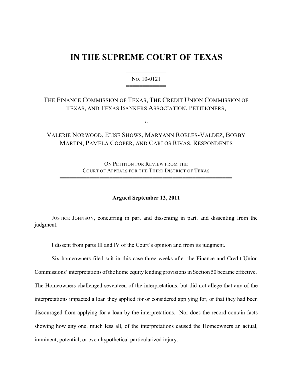 In the Supreme Court of Texas