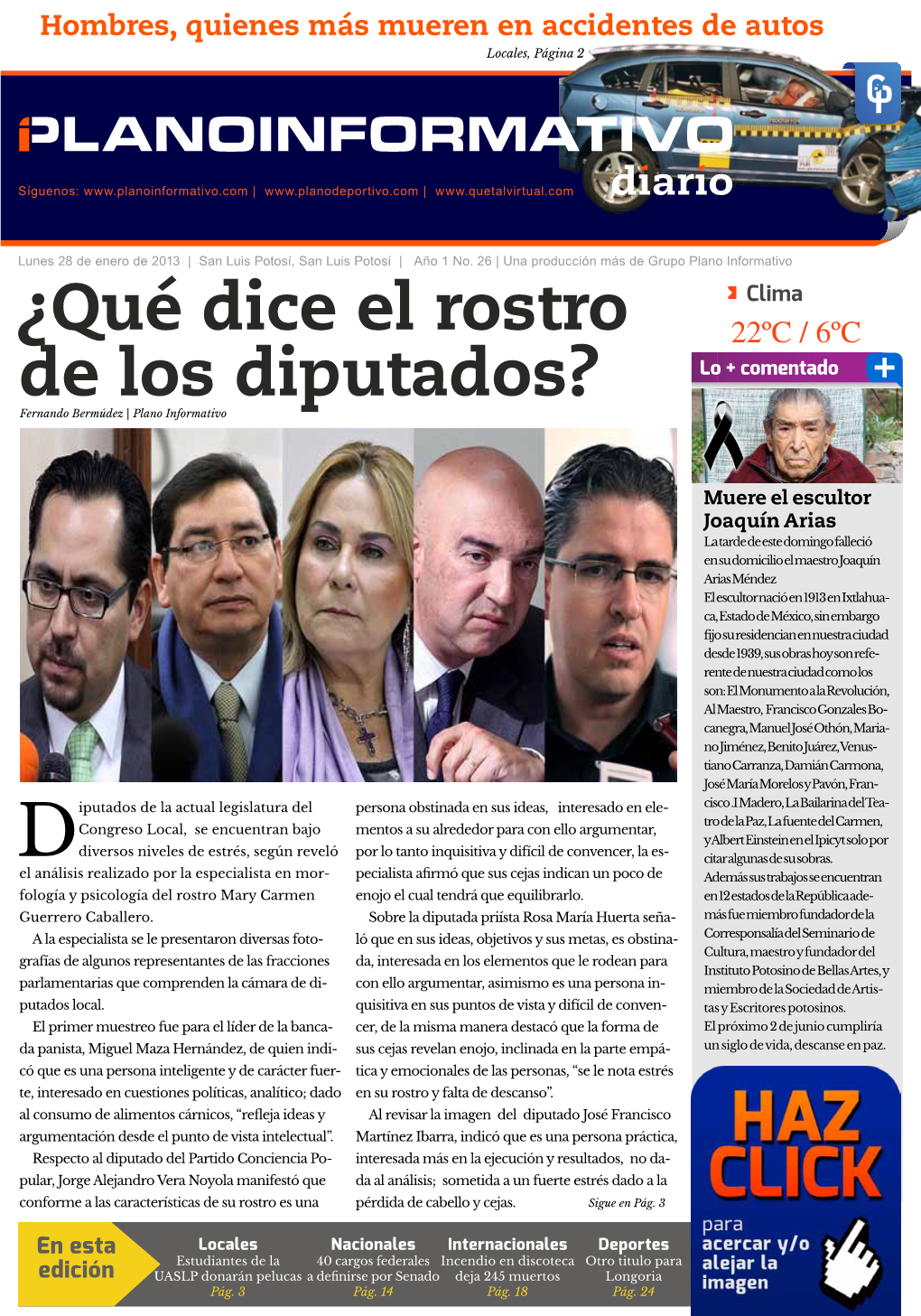 ¿Qué Dice El Rostro De Los Diputados?