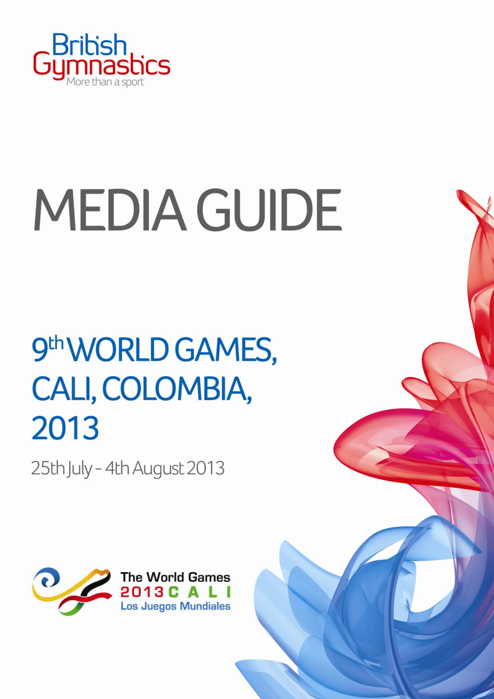 Media Guide 2013 World Games Cali Colombia